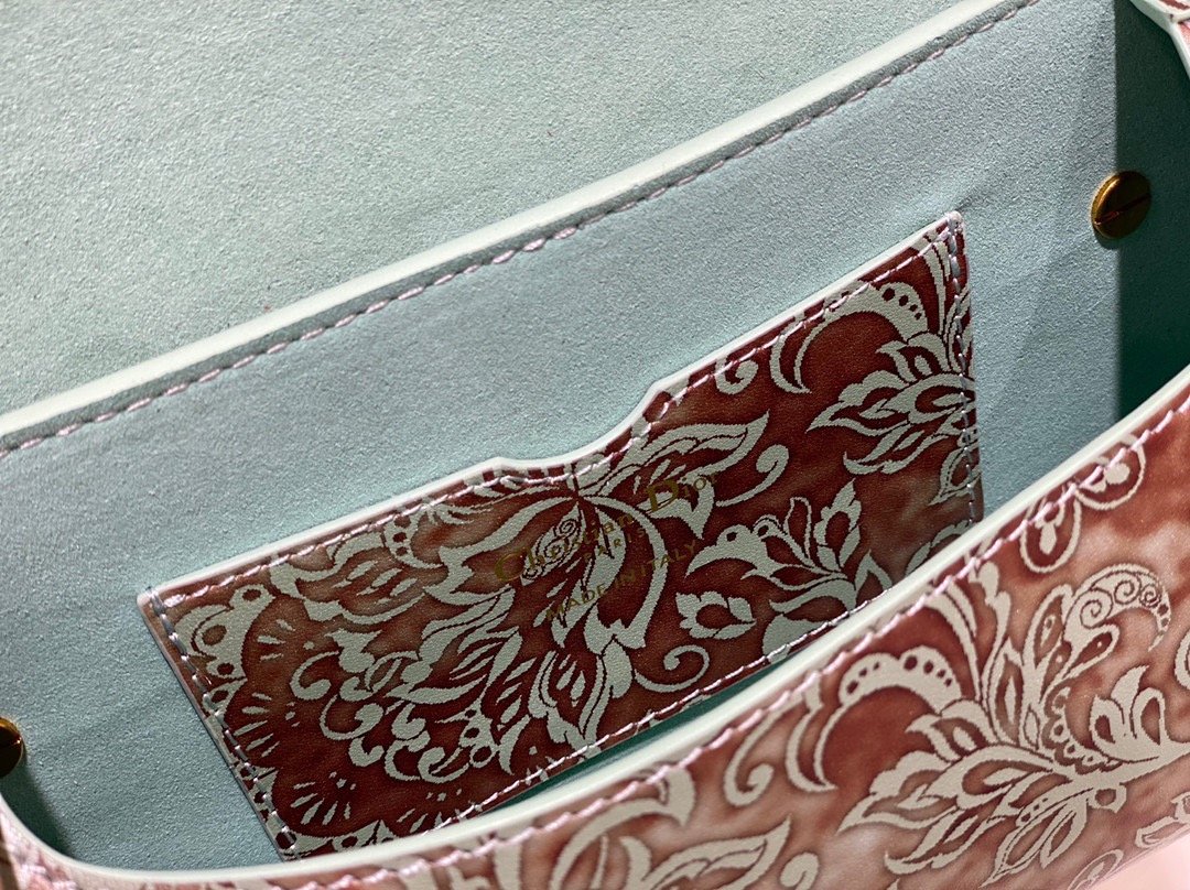 1:1 Replica Christian Dior Bobby East-West Bag Turquoise, For Women, Women’s Handbags 8.5in/21cm CD - Image 5