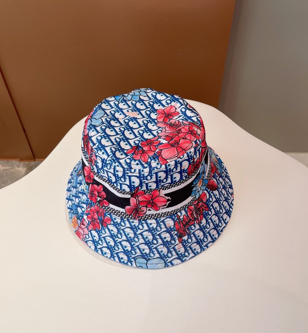 Christian Dior Bucket Hat Blue Hat