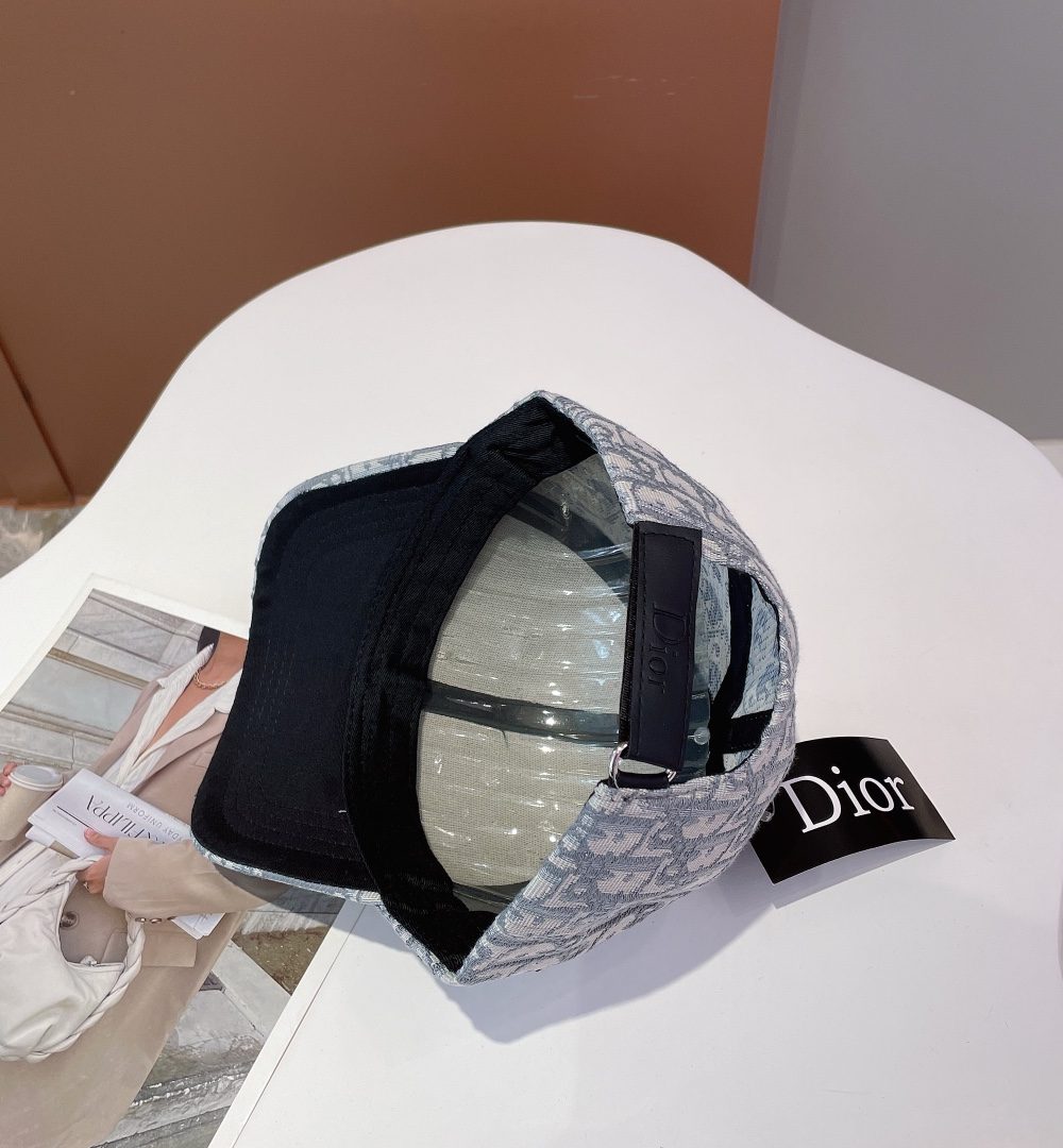 Christian Dior Jack Dior Baseball Cap Grey Cap