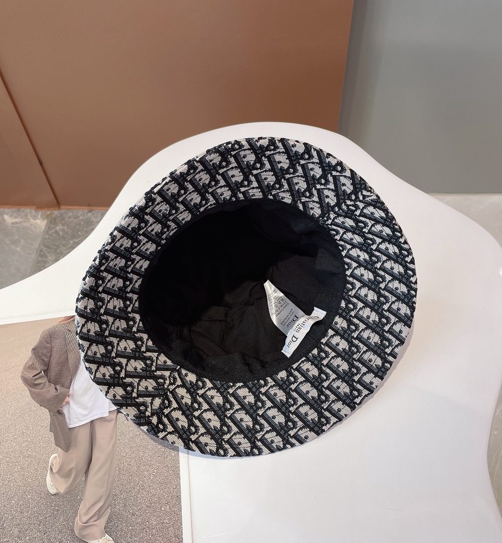 Christian Dior Jack Dior Bucket Hat Black Hat