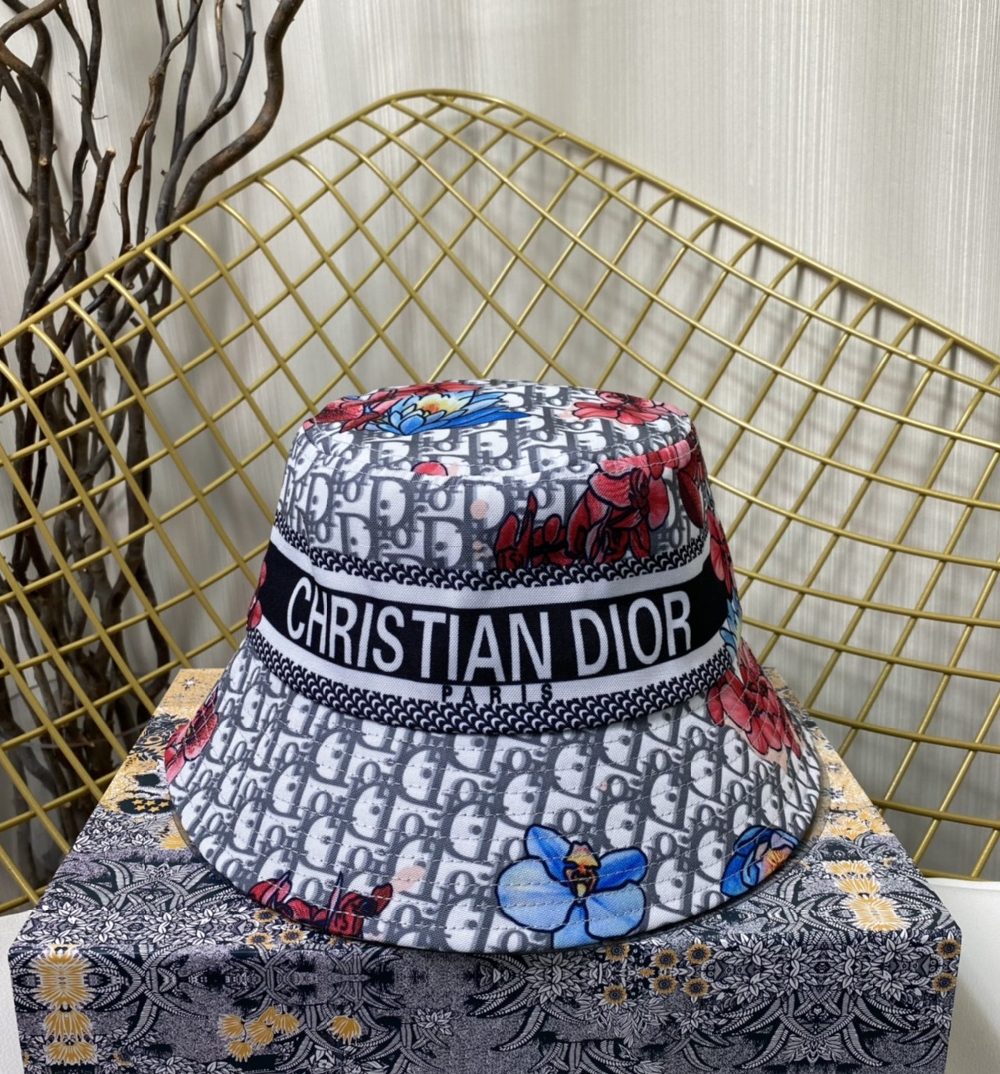 Christian Dior Jack Dior Bucket Hat With Multiple Color