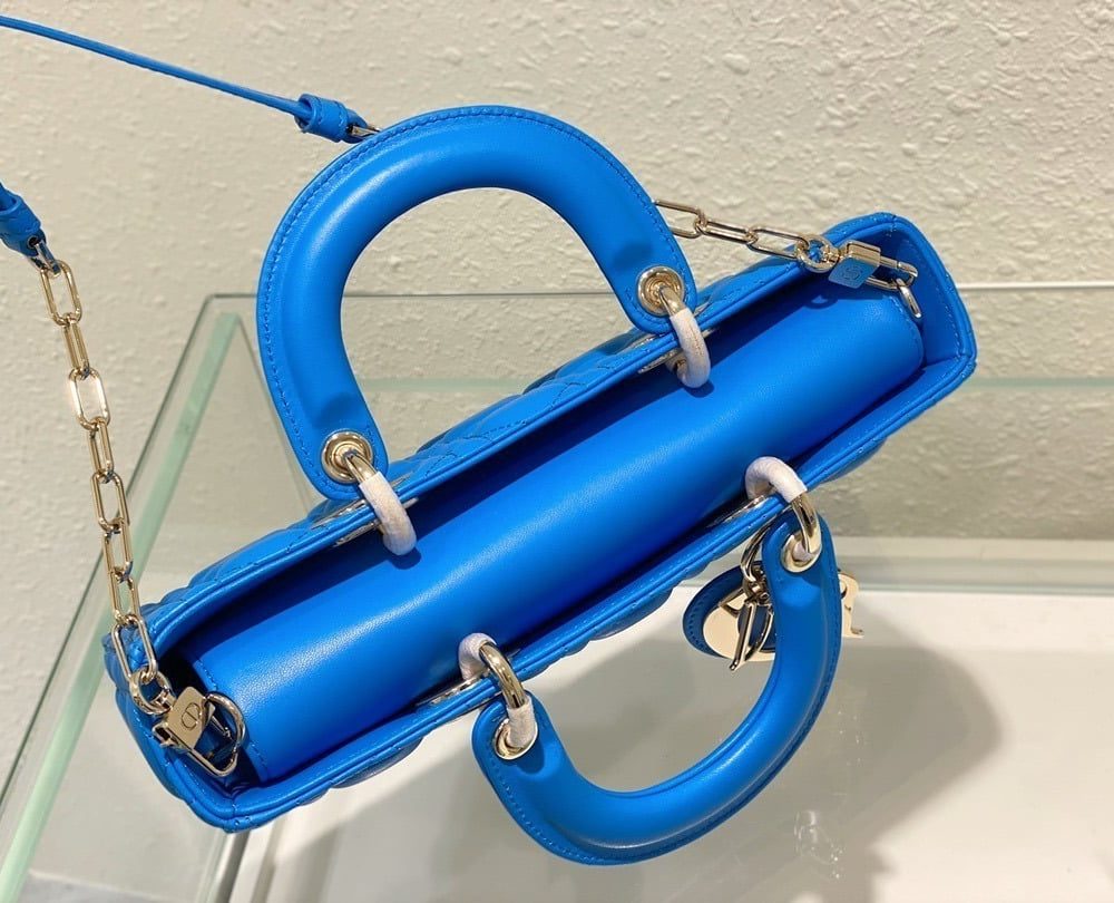 1:1 Replica Christian Dior Lady D-Joy Bag Blue, For Women, Women’s Handbags 26cm/10in CD