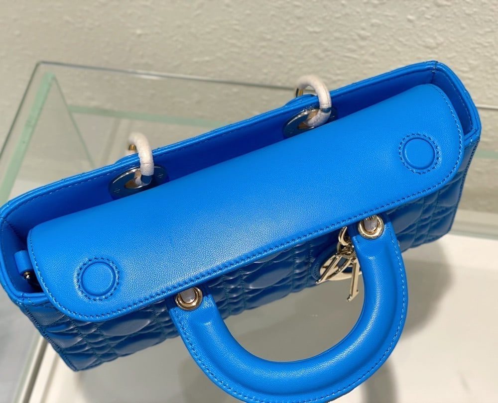 1:1 Replica Christian Dior Lady D-Joy Bag Blue, For Women, Women’s Handbags 26cm/10in CD