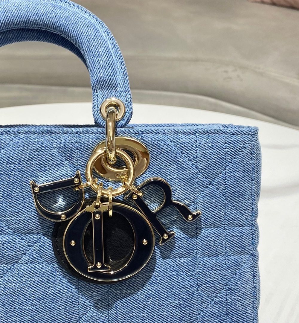 1:1 Replica Christian Dior Lady D-Joy Bag Blue, For Women, Women’s Handbags 26cm/10in CD M0540WTJA_M928