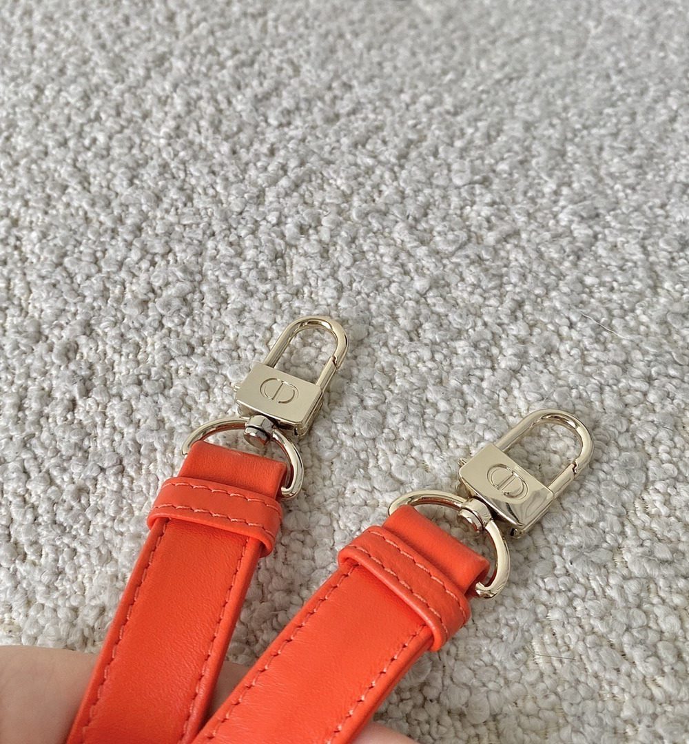 1:1 Replica Christian Dior Lady D-Joy Bag, Orange, For Women Women's Handbags, 26cm CD