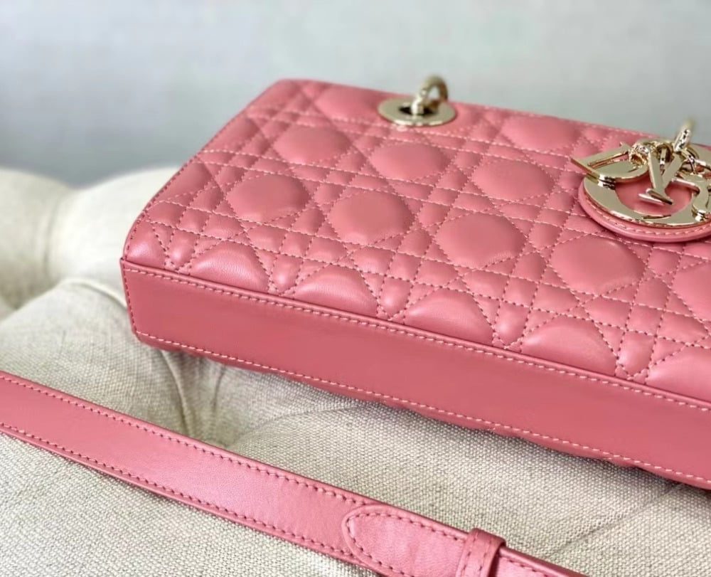 1:1 Replica Christian Dior Lady D-Joy Bag Pink, For Women Women's Handbags, 26cm CD