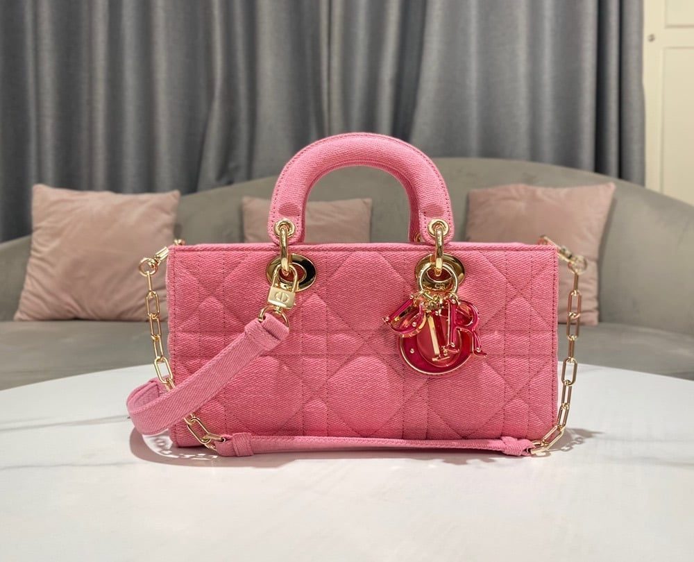 1:1 Replica Christian Dior Lady D-Joy Bag Pink, For Women Women’s Handbags 26cm/10in CD M0540WTJA_M929