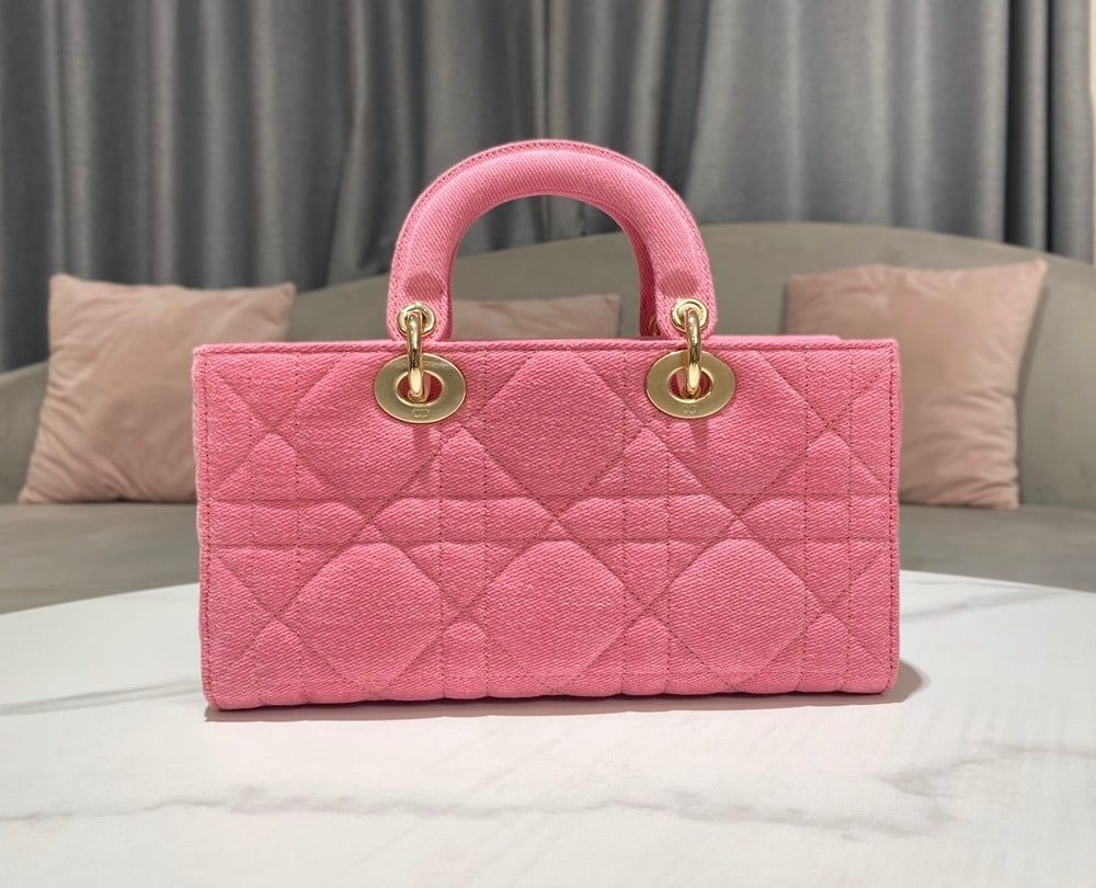 1:1 Replica Christian Dior Lady D-Joy Bag Pink, For Women Women’s Handbags 26cm/10in CD M0540WTJA_M929