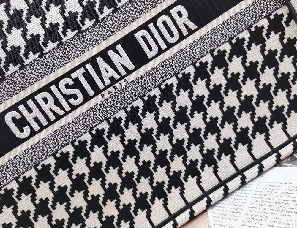 1:1 Replica Christian Dior Large Dior Book Tote Black, For Women, Women’s Handbags 16.5in/42cm CD