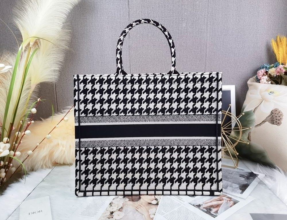 1:1 Replica Christian Dior Large Dior Book Tote Black, For Women, Women’s Handbags 16.5in/42cm CD