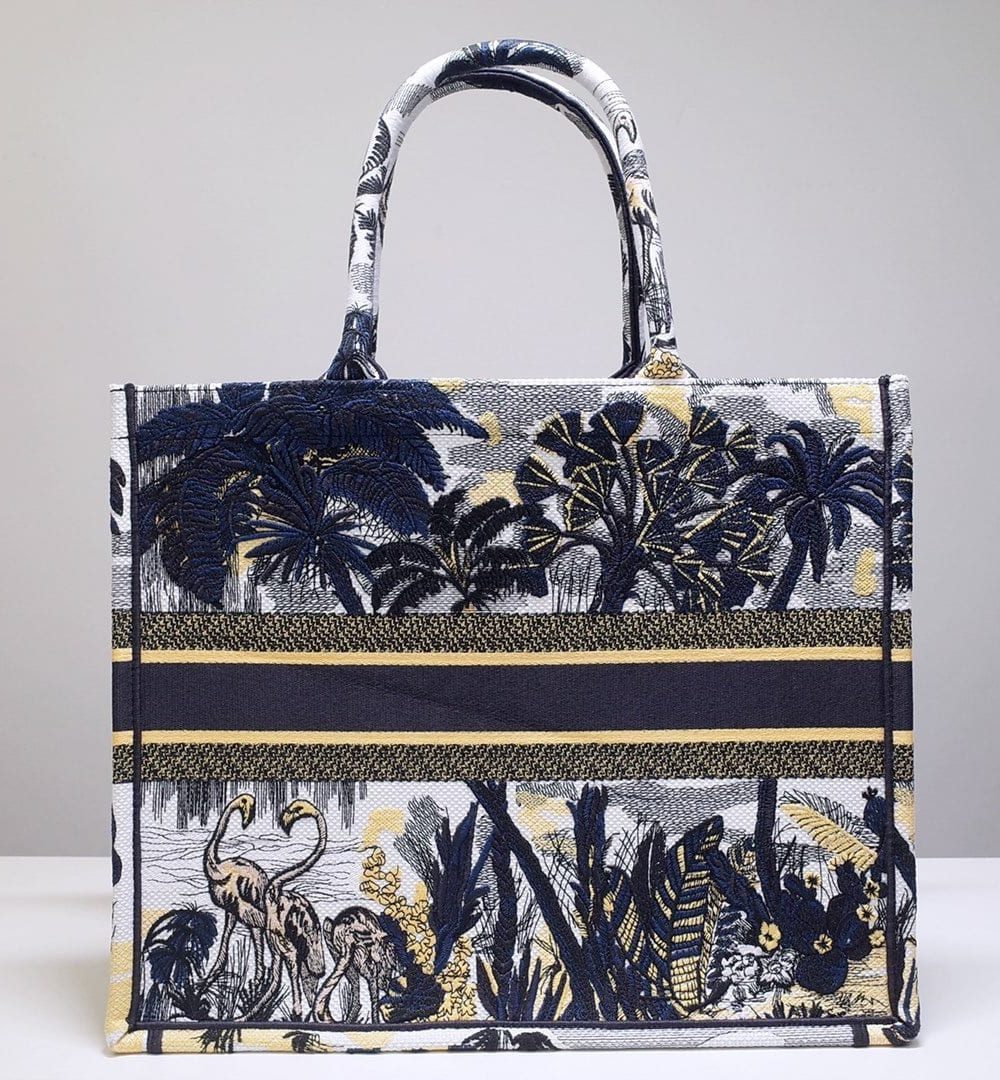 1:1 Replica Christian Dior Large Dior Book Tote Black Multicolor, For Women, Women’s Handbags 16.5in/42cm CD