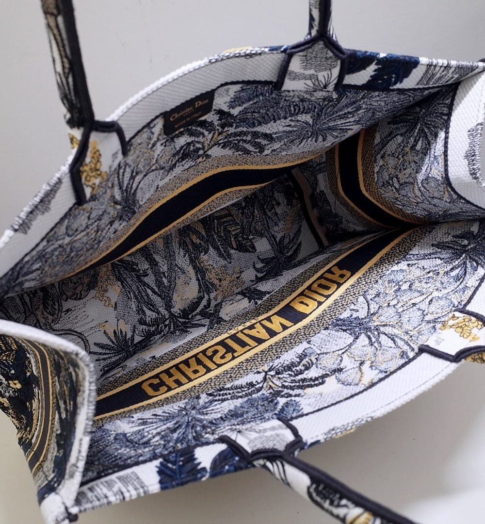 1:1 Replica Christian Dior Large Dior Book Tote Black Multicolor, For Women, Women’s Handbags 16.5in/42cm CD