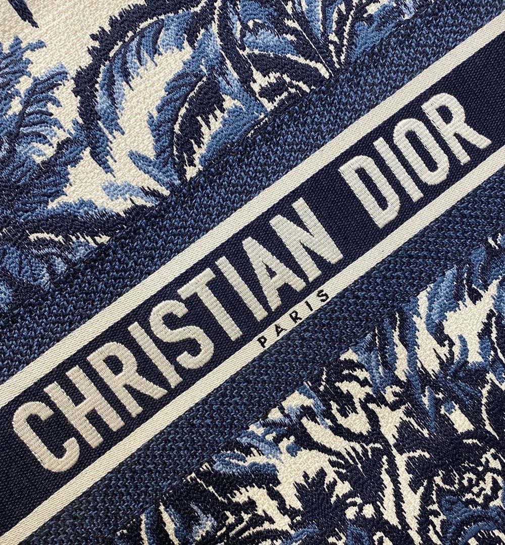 1:1 Replica Christian Dior Large Dior Book Tote Blue For Women 16.5in/42cm CD M1286ZRIW