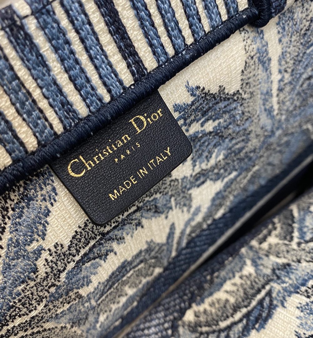 1:1 Replica Christian Dior Large Dior Book Tote Blue For Women 16.5in/42cm CD M1286ZRIW