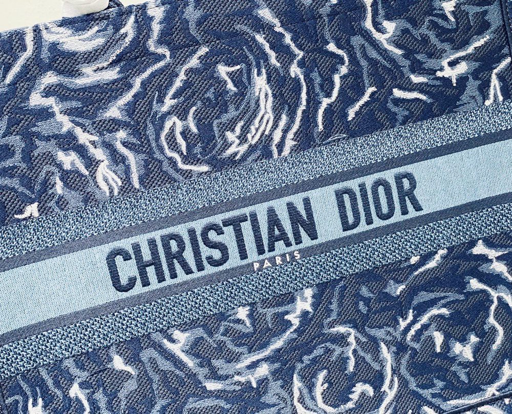 1:1 Replica Christian Dior Large Dior Book Tote Blue, For Women, Women’s Handbags 16.5in/42cm CD M1286ZRVG_M928
