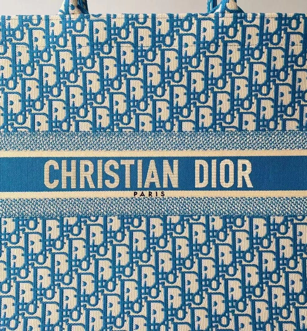 1:1 Replica Christian Dior Large Dior Book Tote Blue, For Women, Women’s Handbags 16.5in/42cm CD