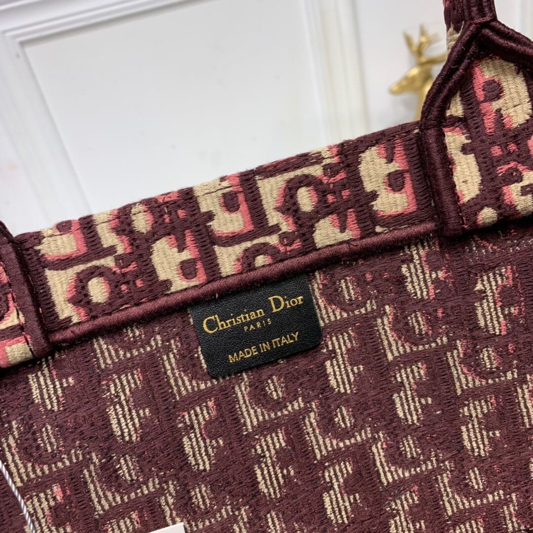 1:1 Replica Christian Dior Large Dior Book Tote Brown For Women 16.5in/42cm CD M1286ZRIW - Image 8