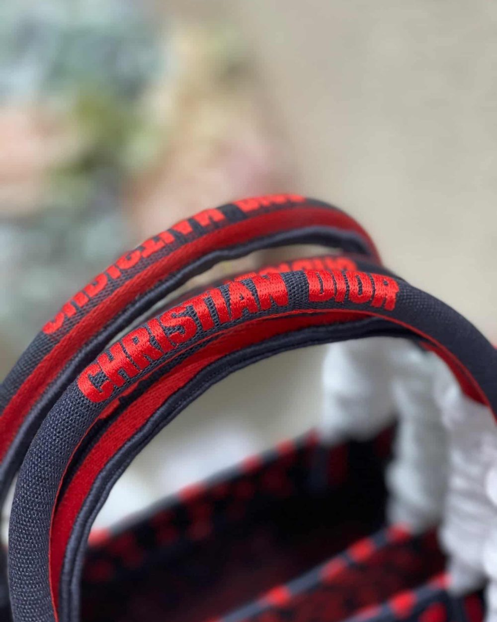 1:1 Replica Christian Dior Large Dior Book Tote Crimson Multicolor, For Women, Women’s Handbags 16.5in/42cm CD