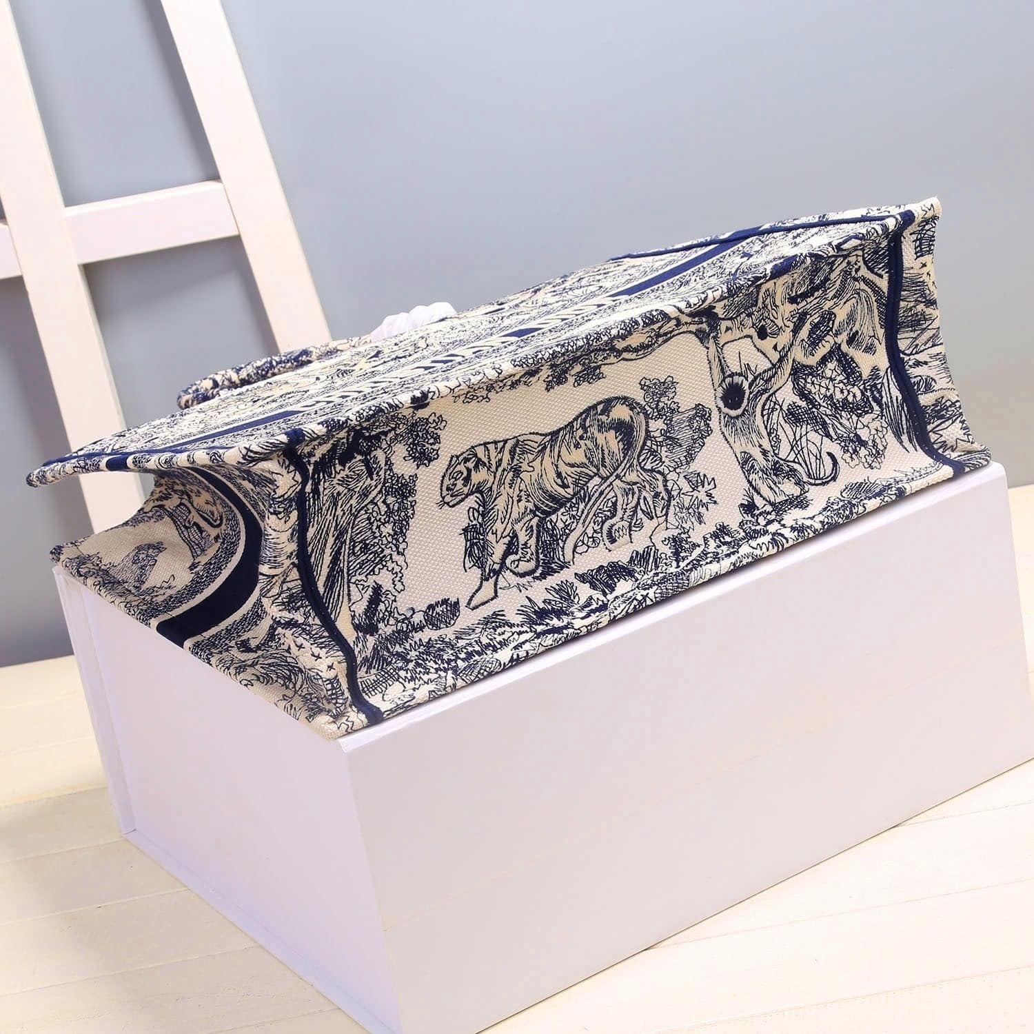 1:1 Replica Christian Dior Large Dior Book Tote For Women 16.5in/42cm CD M1286ZRIW - Image 7