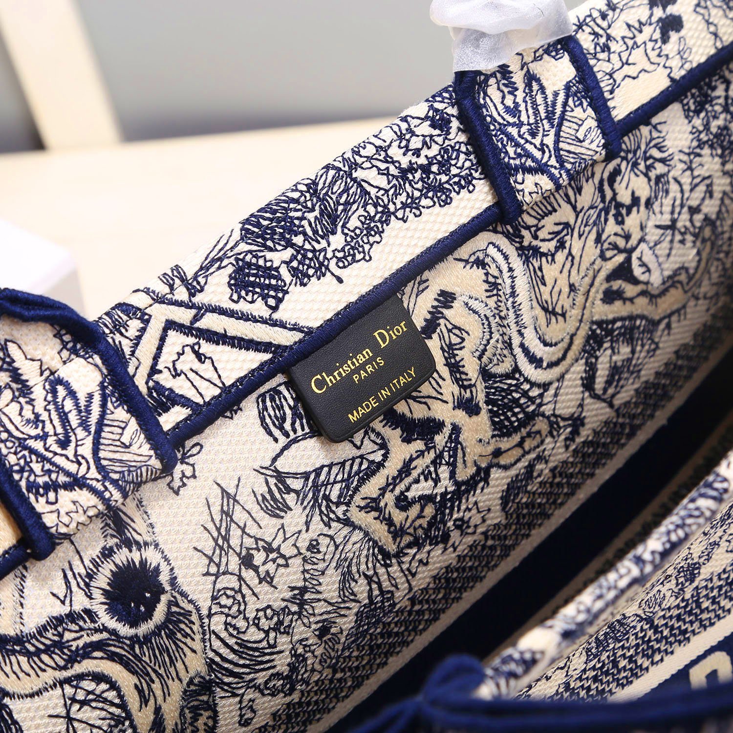 1:1 Replica Christian Dior Large Dior Book Tote For Women 16.5in/42cm CD M1286ZRIW - Image 5