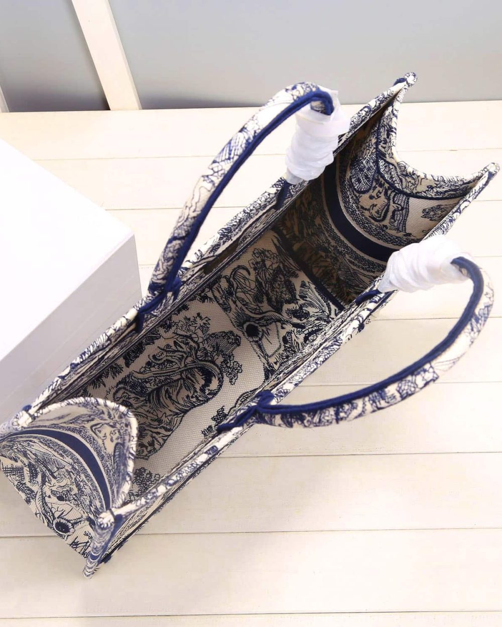 1:1 Replica Christian Dior Large Dior Book Tote For Women 16.5in/42cm CD M1286ZRIW