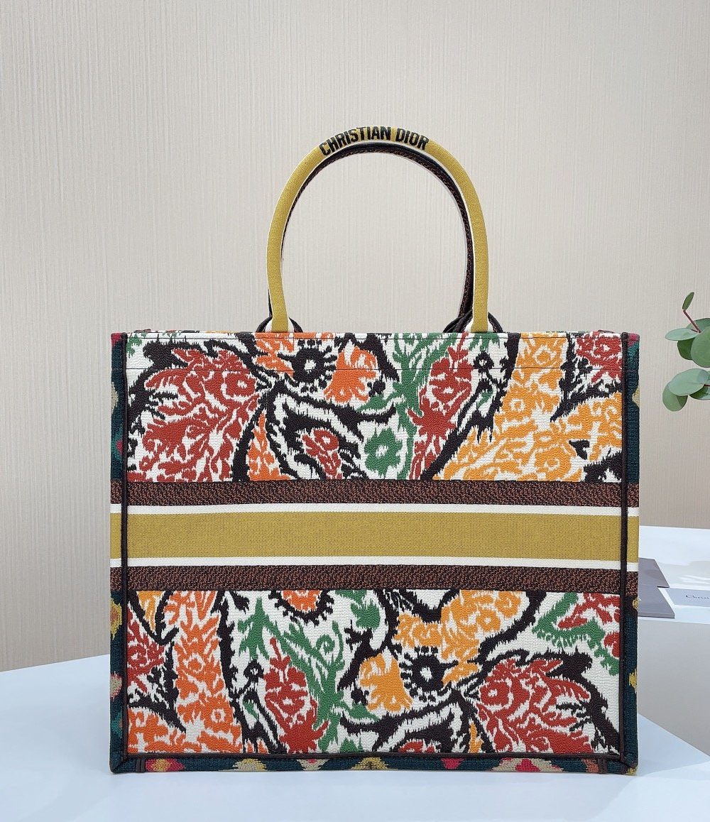 1:1 Replica Christian Dior Large Dior Book Tote Multicolor, For Women, Women’s Handbags 16.5in/42cm CD