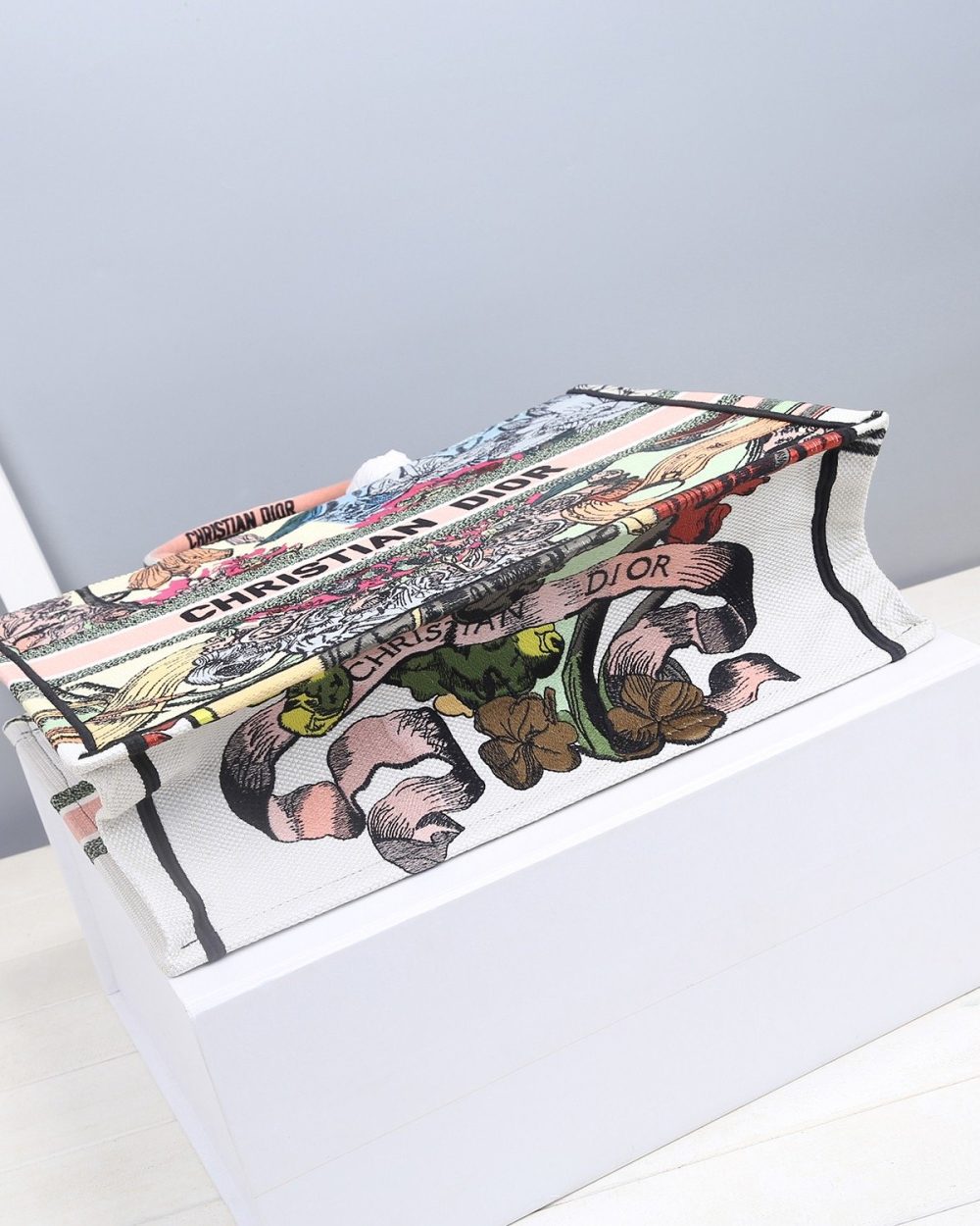 1:1 Replica Christian Dior Large Dior Book Tote Multicolor, For Women, Women’s Handbags 16.5in/42cm CD