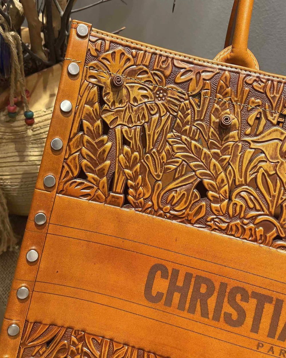 1:1 Replica Christian Dior Large Dior Book Tote Orange, For Women, Women’s Handbags 16.5in/42cm CD