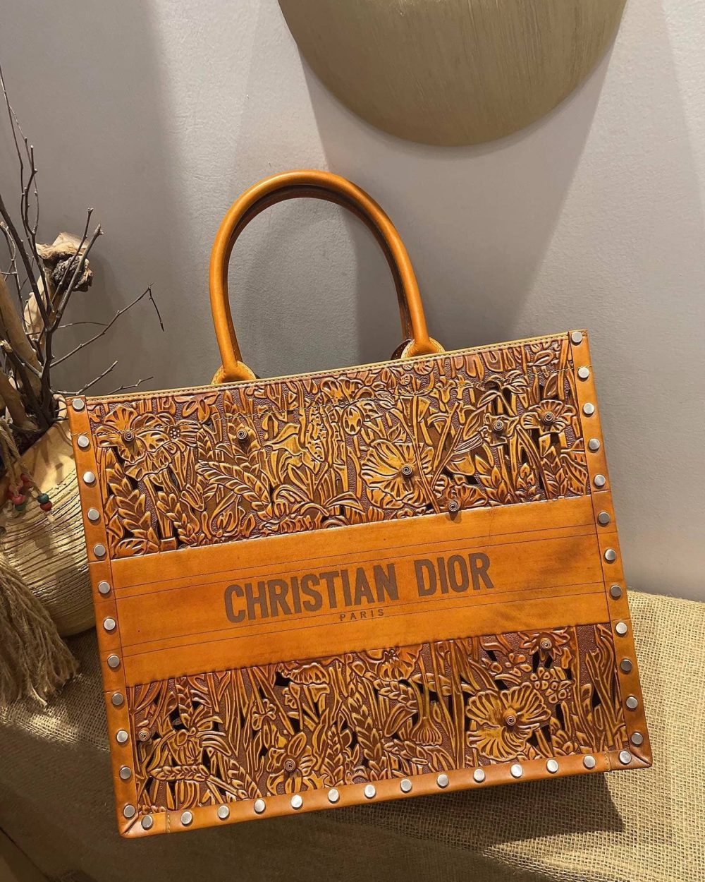 1:1 Replica Christian Dior Large Dior Book Tote Orange, For Women, Women’s Handbags 16.5in/42cm CD