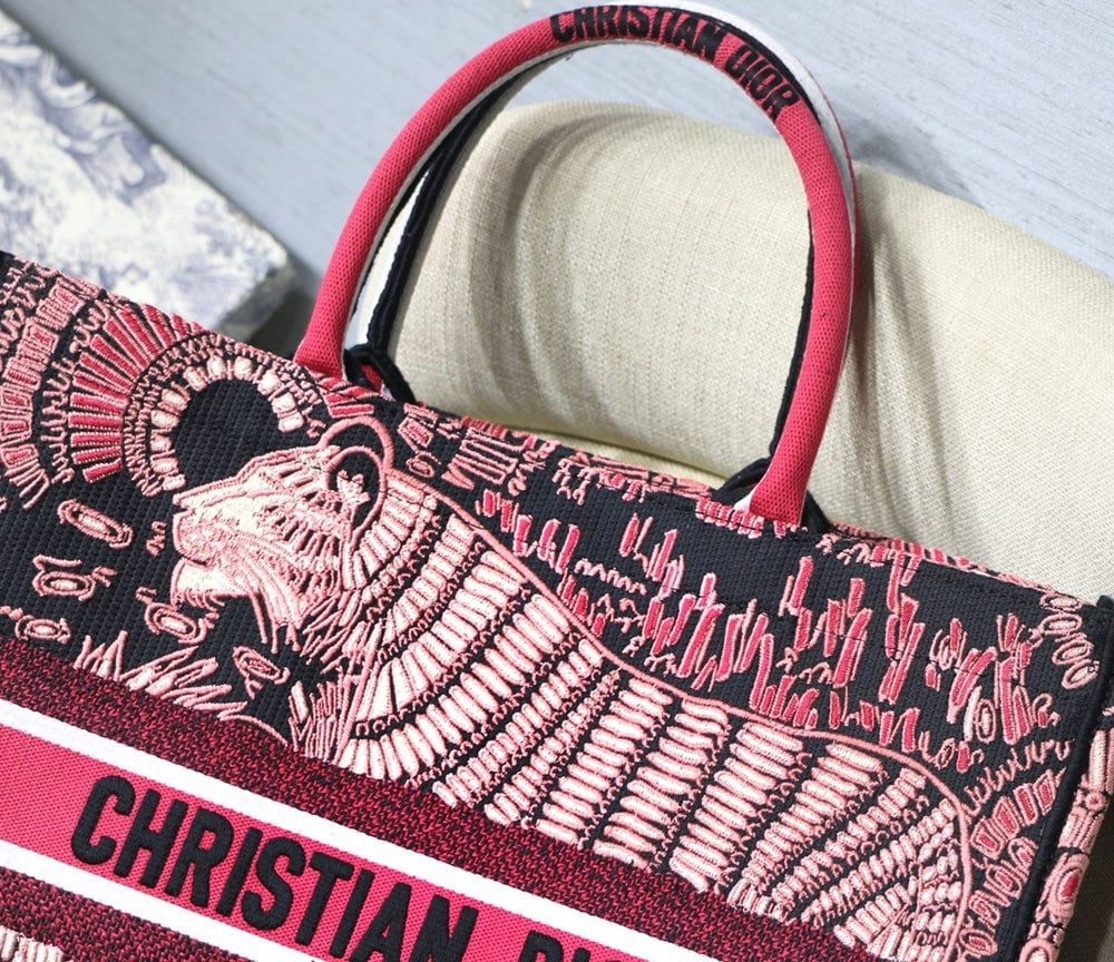 1:1 Replica Christian Dior Large Dior Book Tote Pink Multicolor, For Women, Women’s Handbags 16.5in/42cm CD
