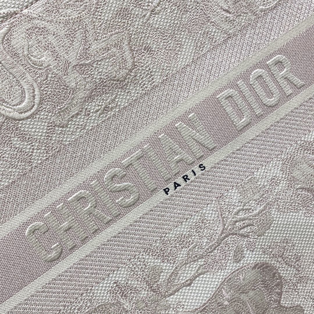 1:1 Replica Christian Dior Large Dior Book Tote Pink Toile de Jouy Embroidery, Light Pink, For Women Women’s Handbags, 42cm CD M1286ZTDT_M956 - Image 5