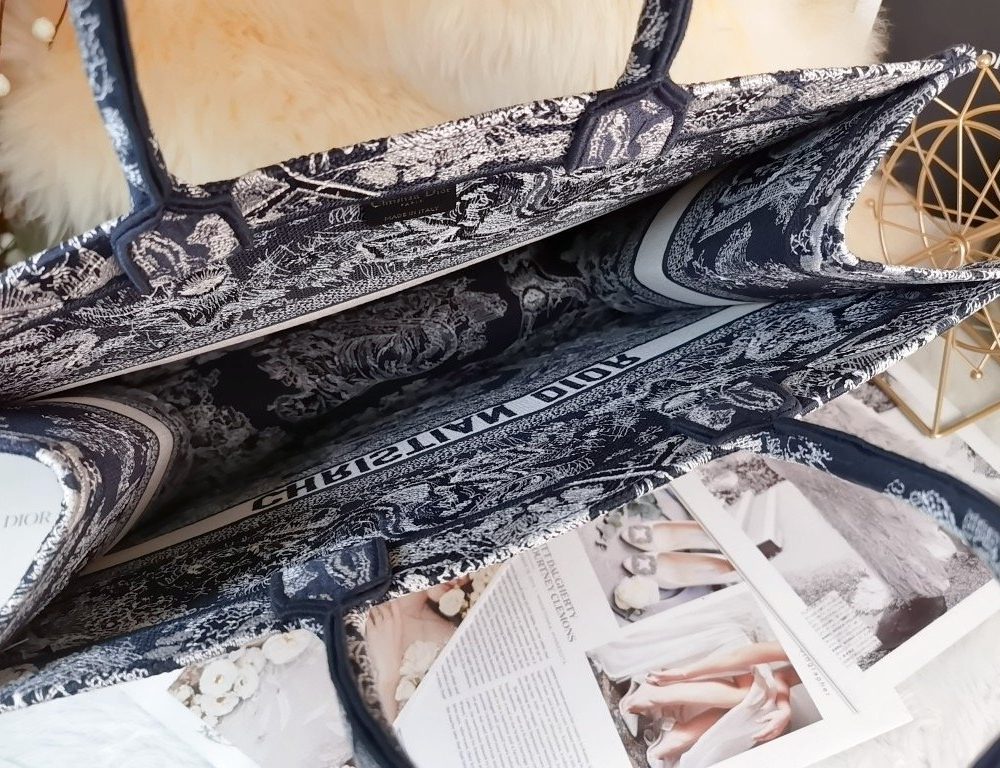 1:1 Replica Christian Dior Large Dior Book Tote White, For Women, Women’s Handbags 16.5in/42cm CD