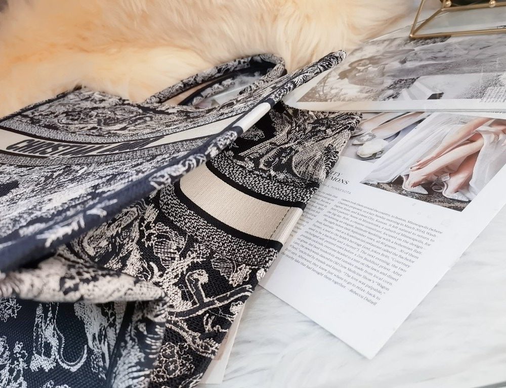 1:1 Replica Christian Dior Large Dior Book Tote White, For Women, Women’s Handbags 16.5in/42cm CD