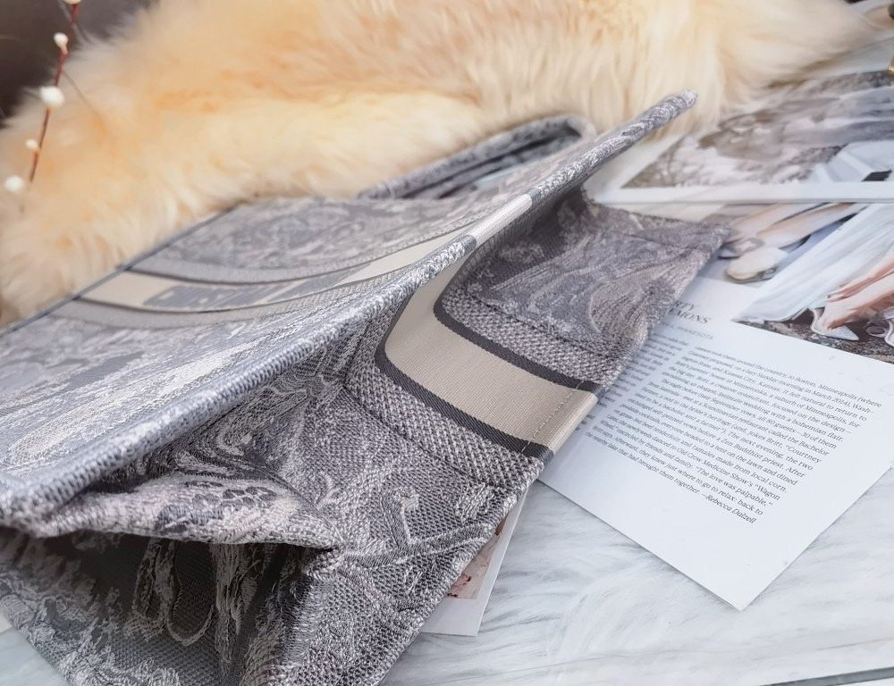 1:1 Replica Christian Dior Large Dior Book Tote White Multicolor, For Women, Women’s Handbags 16.5in/42cm CD