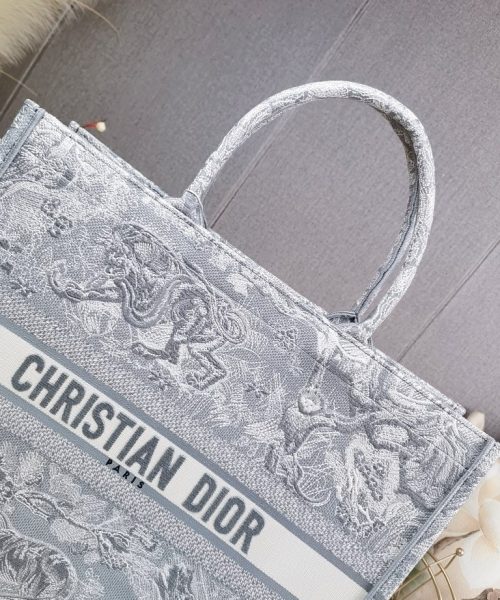 1:1 Replica Christian Dior Large Dior Book Tote White Multicolor, For Women, Women’s Handbags 16.5in/42cm CD