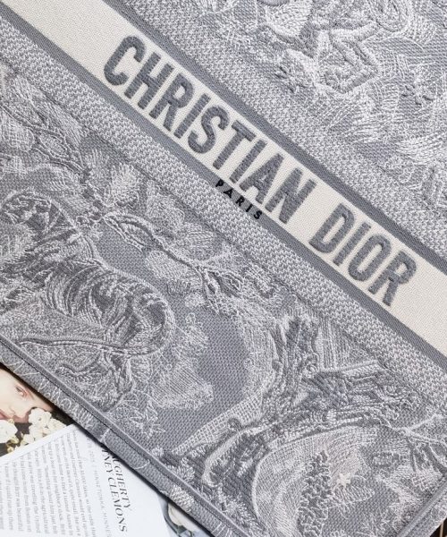 1:1 Replica Christian Dior Large Dior Book Tote White Multicolor, For Women, Women’s Handbags 16.5in/42cm CD