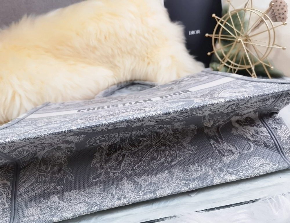 1:1 Replica Christian Dior Large Dior Book Tote White Multicolor, For Women, Women’s Handbags 16.5in/42cm CD