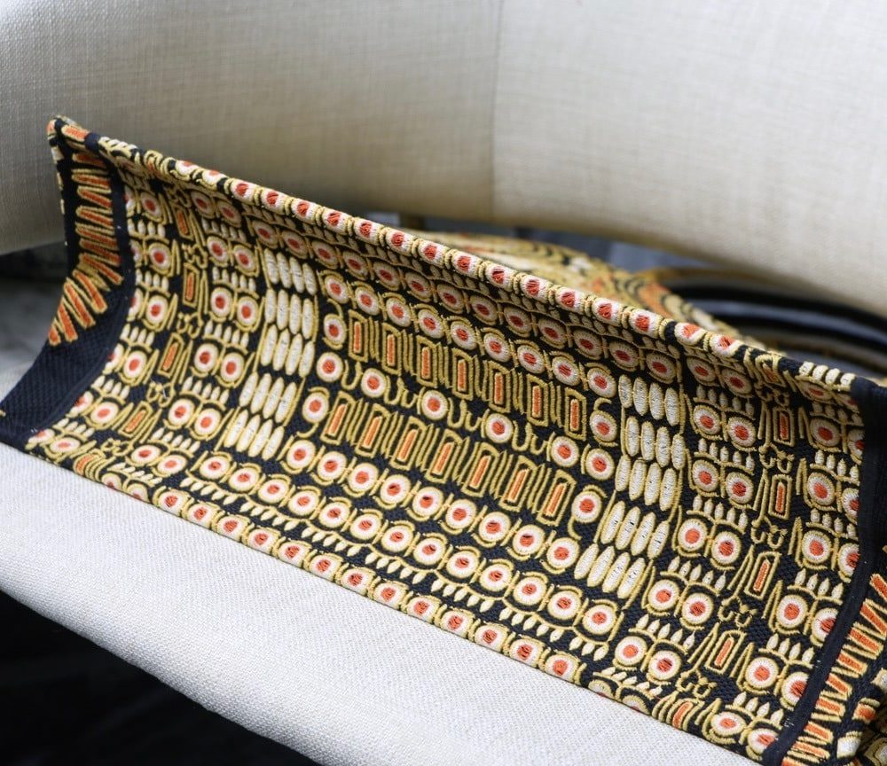 1:1 Replica Christian Dior Large Dior Book Tote Yellow Multicolor, For Women, Women’s Handbags 16.5in/42cm CD