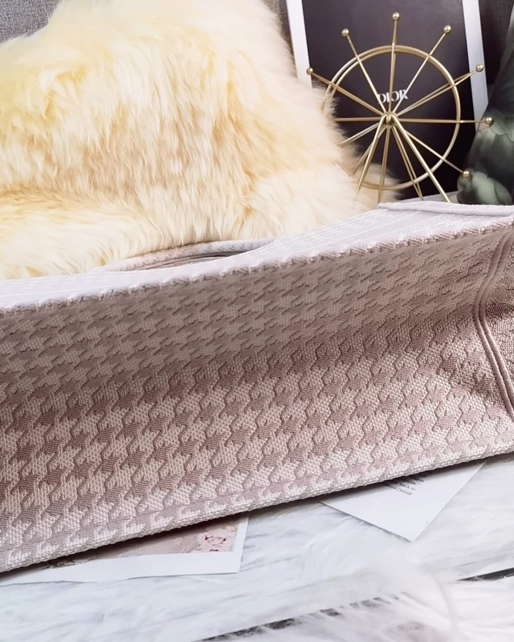 1:1 Replica Christian Dior Medium Dior Book Tote Pink , For Women, Women’s Handbags 14in/36cm CD