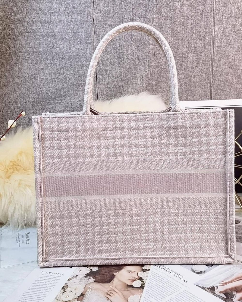 1:1 Replica Christian Dior Medium Dior Book Tote Pink , For Women, Women’s Handbags 14in/36cm CD