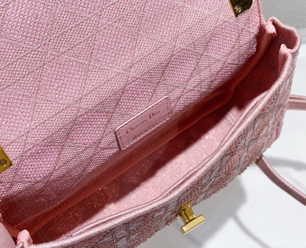 1:1 Replica Christian Dior Medium Dior Caro Bag Pink, For Women, Women’s Handbags 27.5cm/10.8in CD