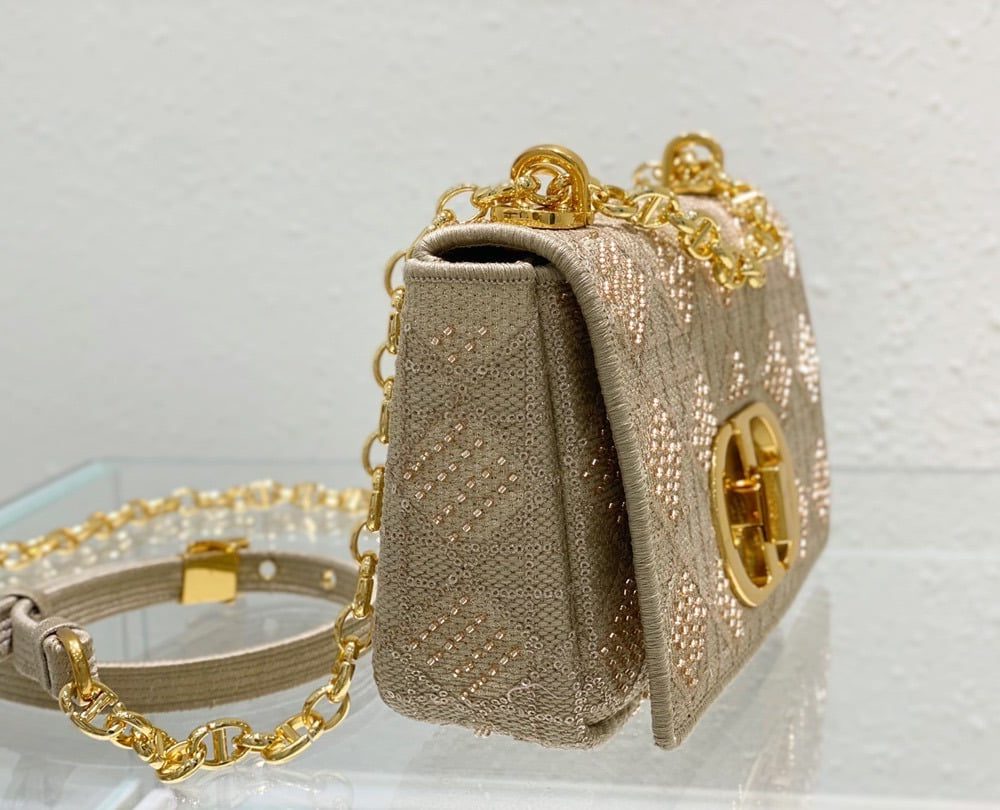 1:1 Replica Christian Dior Medium Dior Caro Bag Yellow, For Women, Women’s Handbags 25.5cm/10in CD