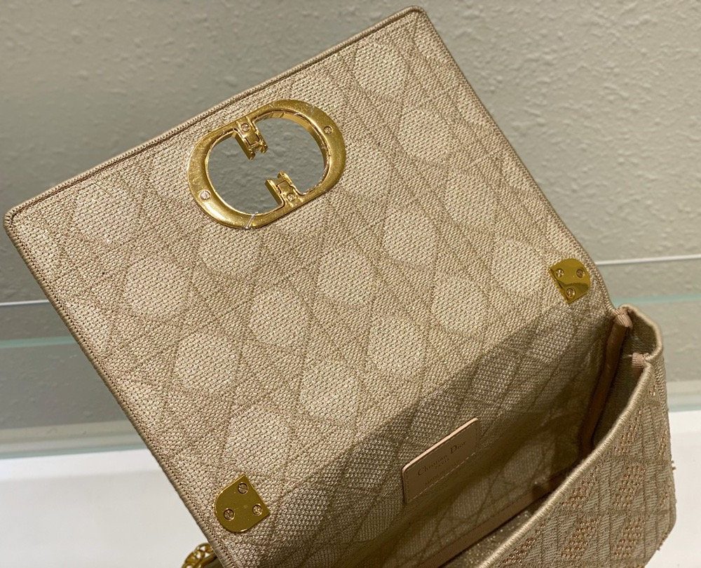 1:1 Replica Christian Dior Medium Dior Caro Bag Yellow, For Women, Women’s Handbags 27.5cm/10.8in CD