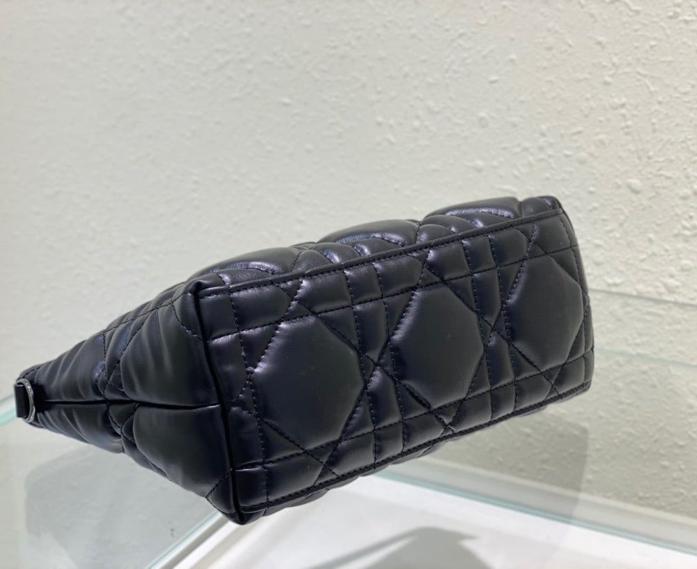 1:1 Replica Christian Dior Medium DiorTravel Nomad Pouch Black, For Women, Women’s Handbags 8.5in/22cm CD S5554BMIG_M900