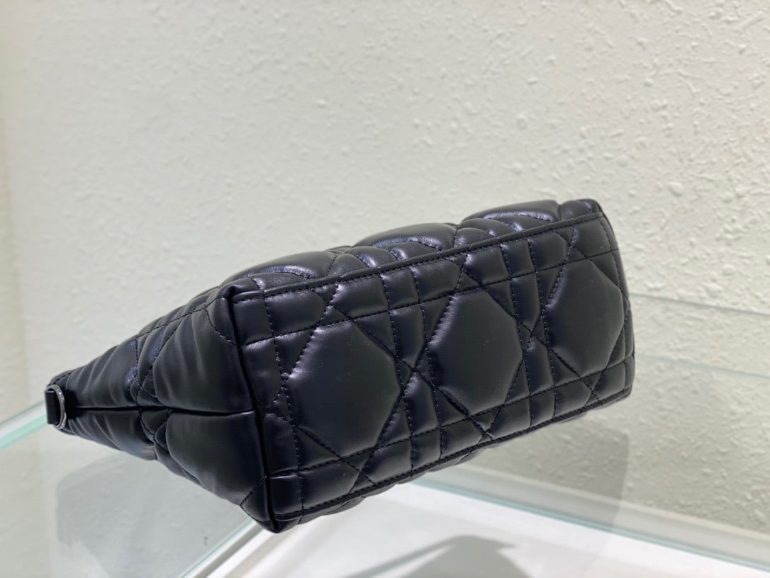 1:1 Replica Christian Dior Medium DiorTravel Nomad Pouch Black, For Women, Women’s Handbags 8.5in/22cm CD S5554BMIG_M900 - Image 2