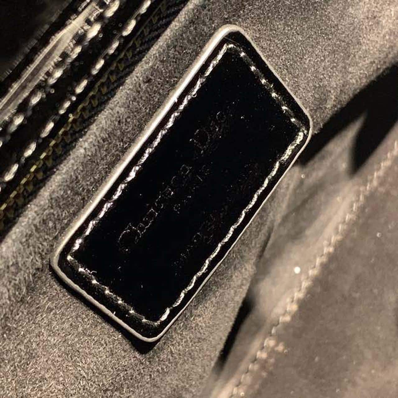 1:1 Replica Christian Dior Medium Lady Dior Bag Black Cannage For Women 9.5in/24cm CD M0565ONGE_M900 - Image 7