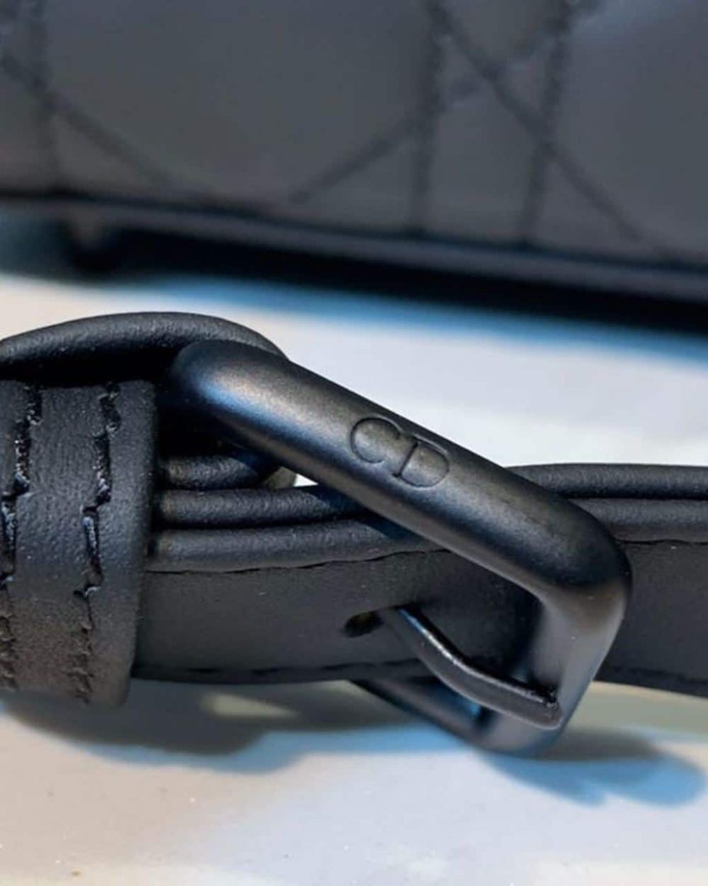 1:1 Replica Christian Dior Medium Lady Dior Bag Matte Hardware Black Ultramatte For Women 9.5in/24cm CD M0565SLOI_M989