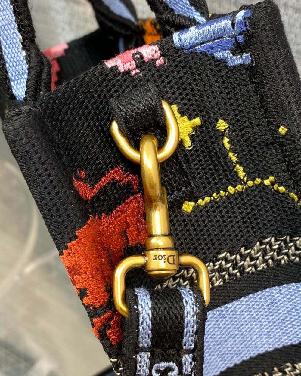 1:1 Replica Christian Dior Mimi Dior Book Tote Phone Bag Black, For Women, Women’s Handbags 7in/18cm CD