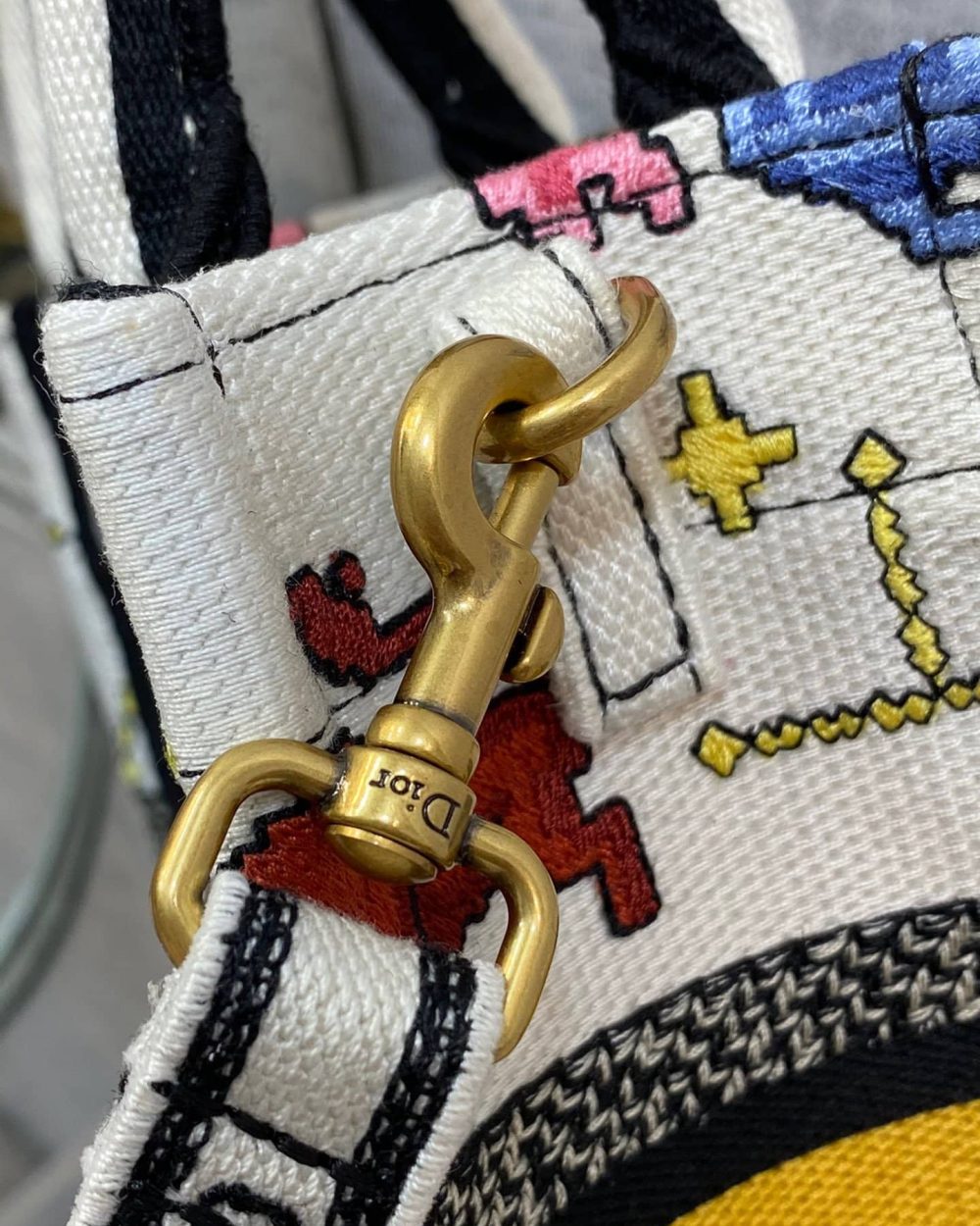 1:1 Replica Christian Dior Mimi Dior Book Tote Phone Bag Yellow, For Women, Women’s Handbags 7in/18cm CD S5555CRTY_M930