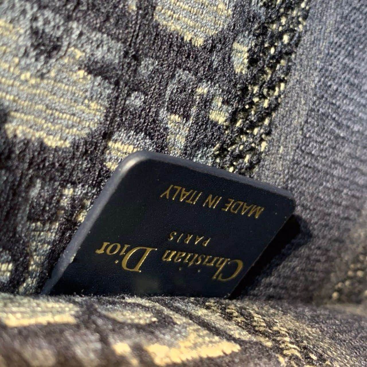 1:1 Replica Christian Dior Mini Dior Book Tote Bag Blue By Maria Grazia Chiuri For Women 9in/23cm CD S5475ZRIW_M928 - Image 15